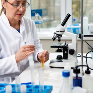 Extracting DNA from specimen in lab